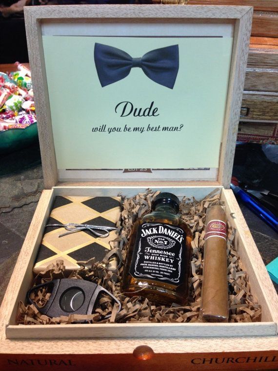 Mariage - Groomsmen Boxes By DessyEtsy On Etsy