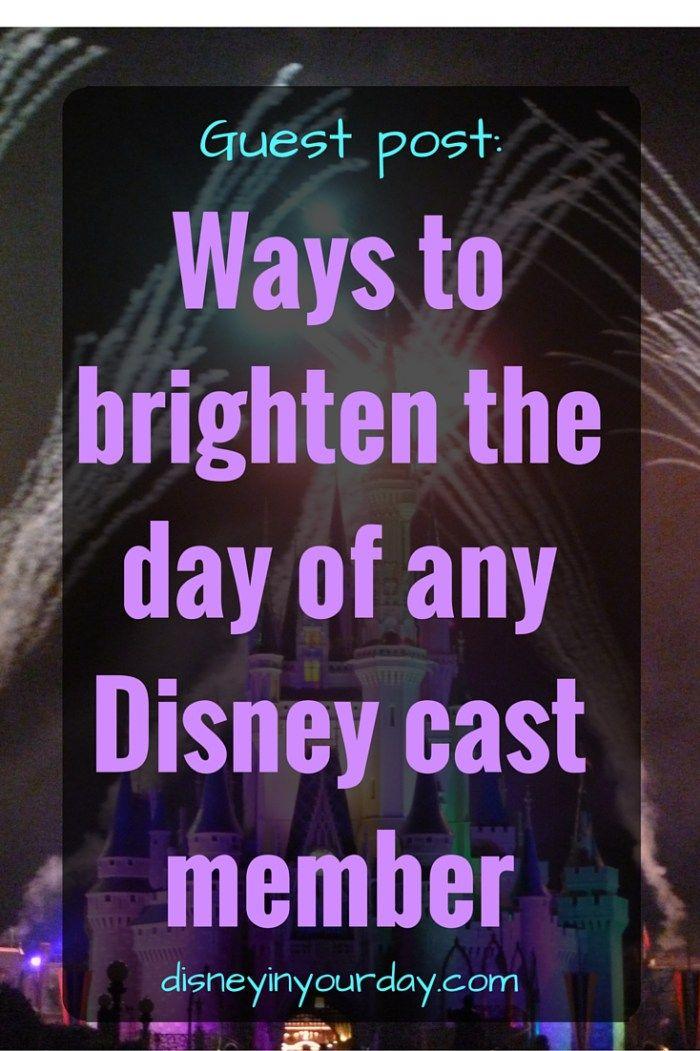 Mariage - Ways To Brighten The Day Of Any Disney Cast Member