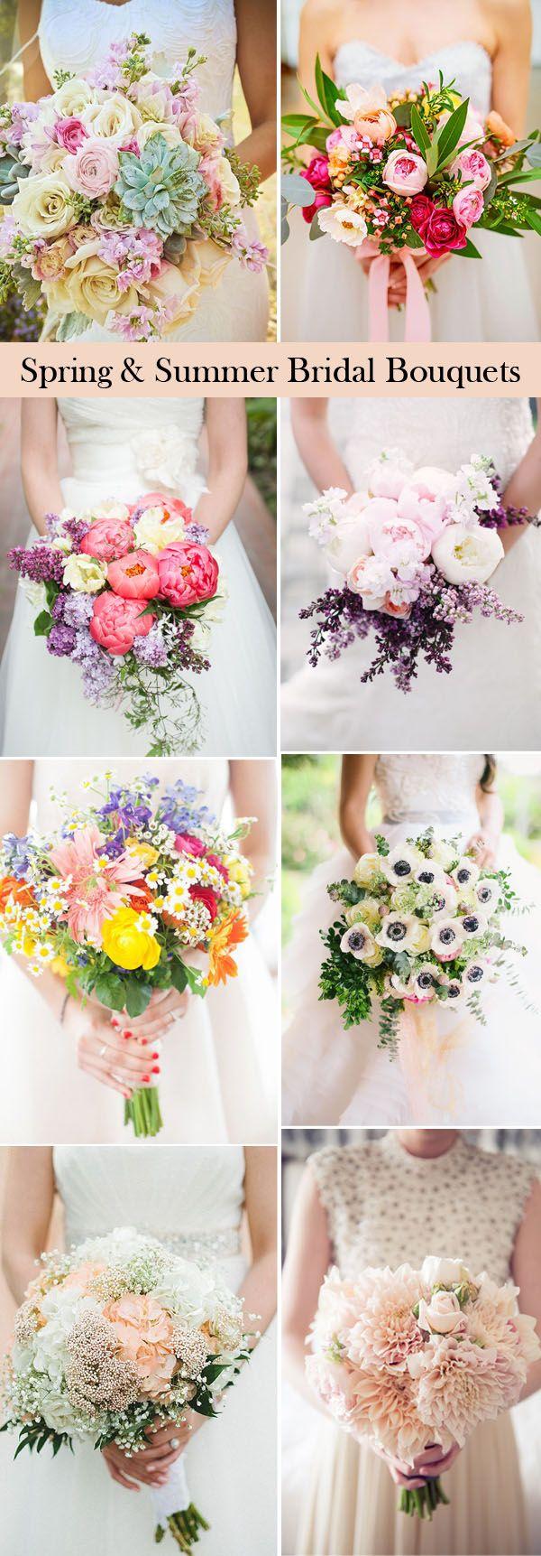زفاف - 25 Swoon Worthy Spring & Summer Wedding Bouquets