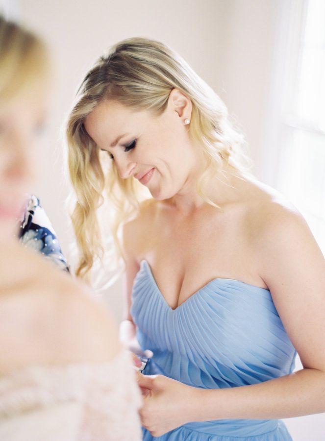 Wedding - Bridal Braids   Blush Gowns Add Style To This Romantic Spring Wedding