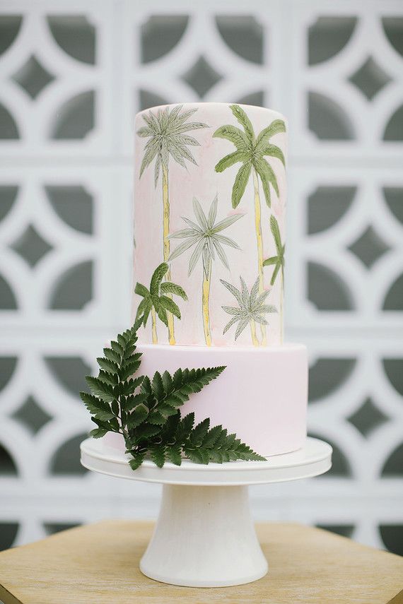 Hochzeit - Tropical Wedding Cake 