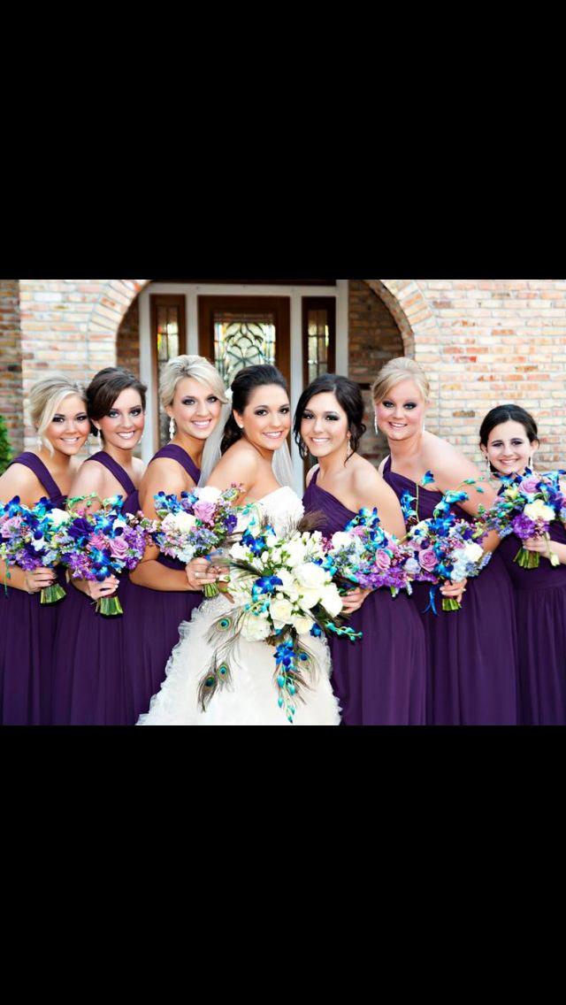 Wedding - Blue Orchid Wedding Colors