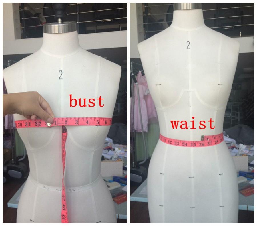زفاف - Measurement tips--Dress (Not for sale)