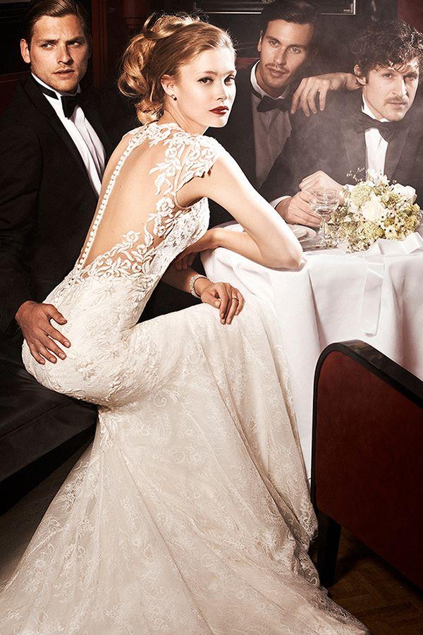 Mariage - Justin Alexander Spring 2016 Embraces Old Hollywood Glamour