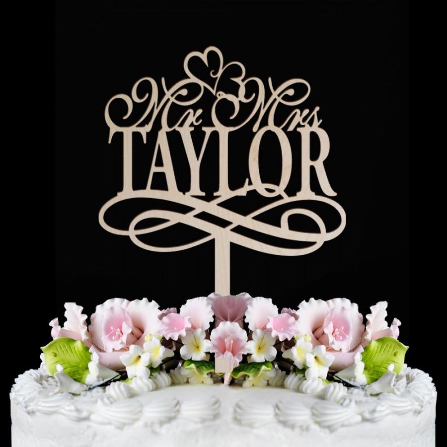 زفاف - Rustic Wedding Cake Topper, Rustic Wedding Decor, mr and mrs cake topper , Country Wedding, Wooden personalized Cake Toppers, funny unique