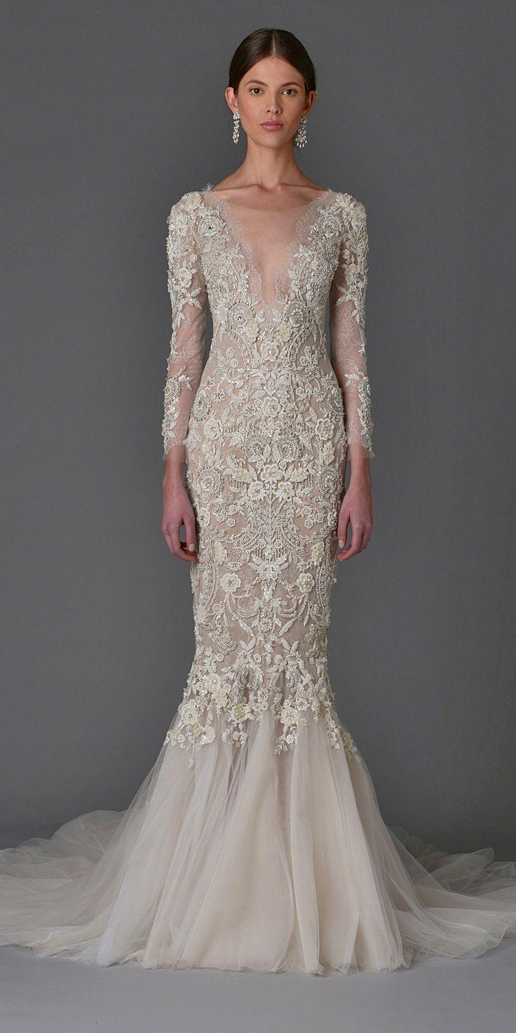 Hochzeit - The Prettiest Spring 2017 Wedding Dresses From Bridal Fashion Week