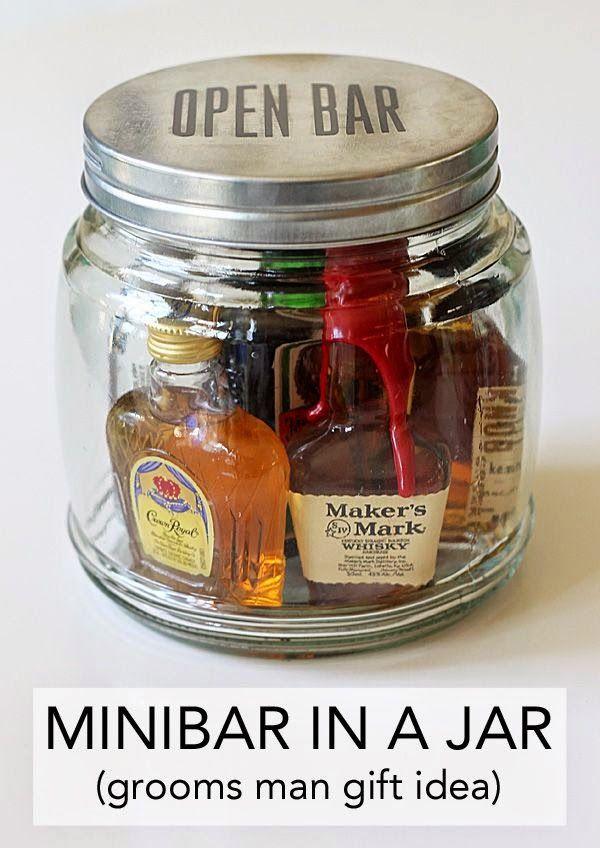 Hochzeit - Minibar In A Jar (Gift Idea)