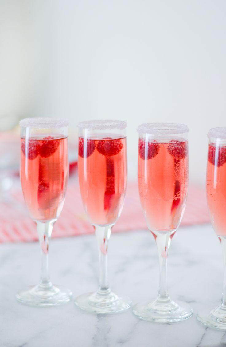 زفاف - Rosé   Raspberry Cocktail