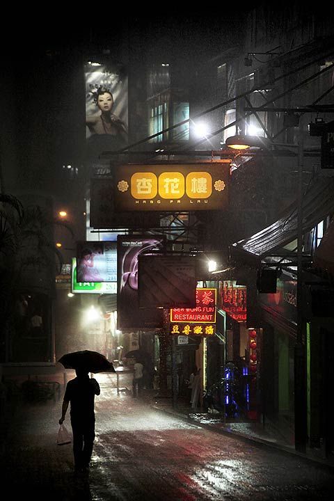 Mariage - Hong Kong In The Rain: Photos By Christophe Jacrot