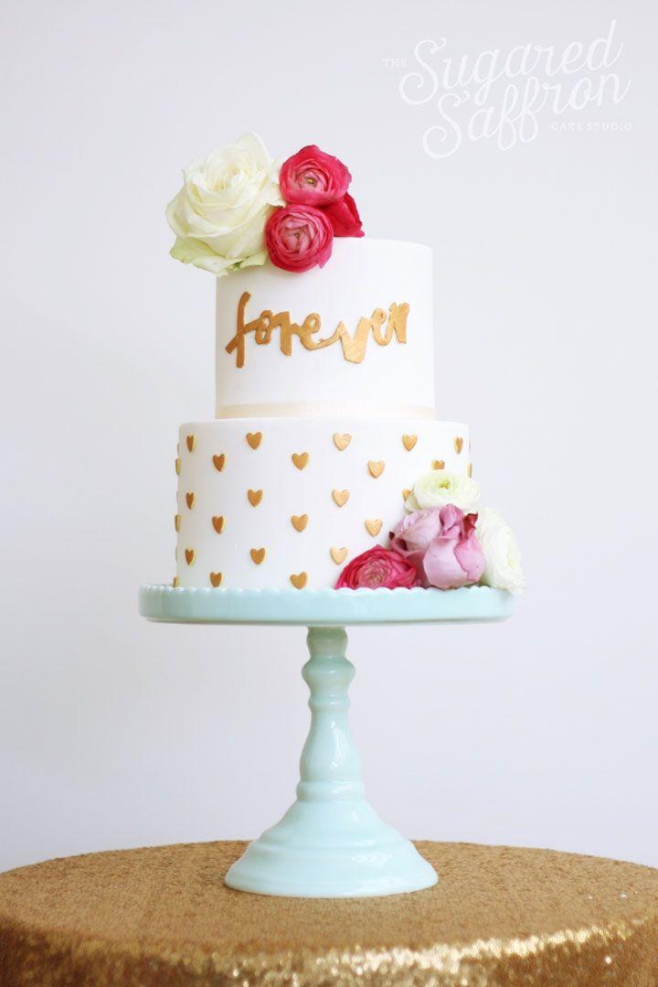 Wedding - 10 Original Wedding Cakes By The Sugared Saffron Cake Studio