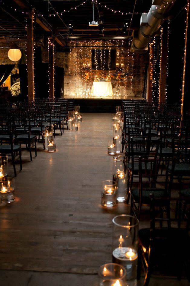 Mariage - 20 Awesome Indoor Wedding Ceremony Décoration Ideas