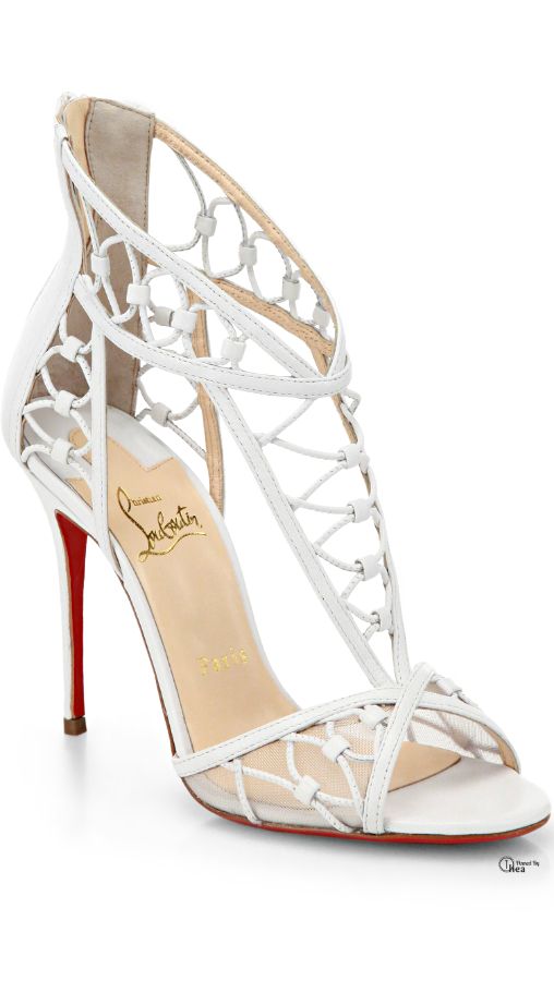 زفاف - White Leather Shoe