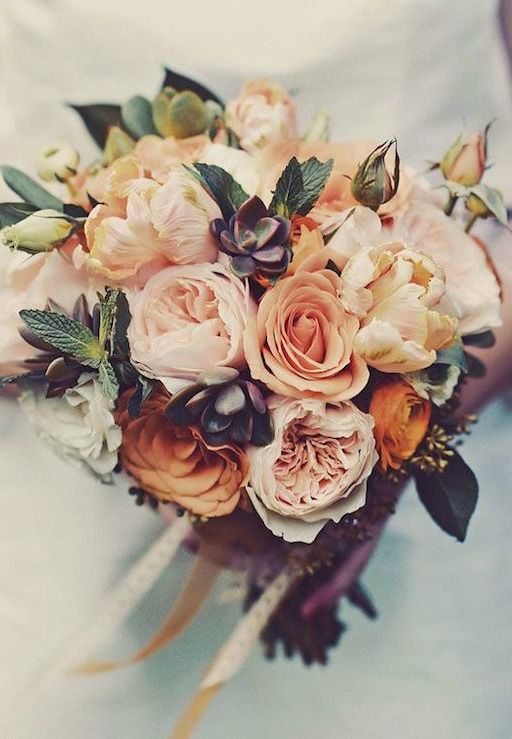 Свадьба - 25 Stunningly Gorgeous Fall Bouquets For Autumn Brides