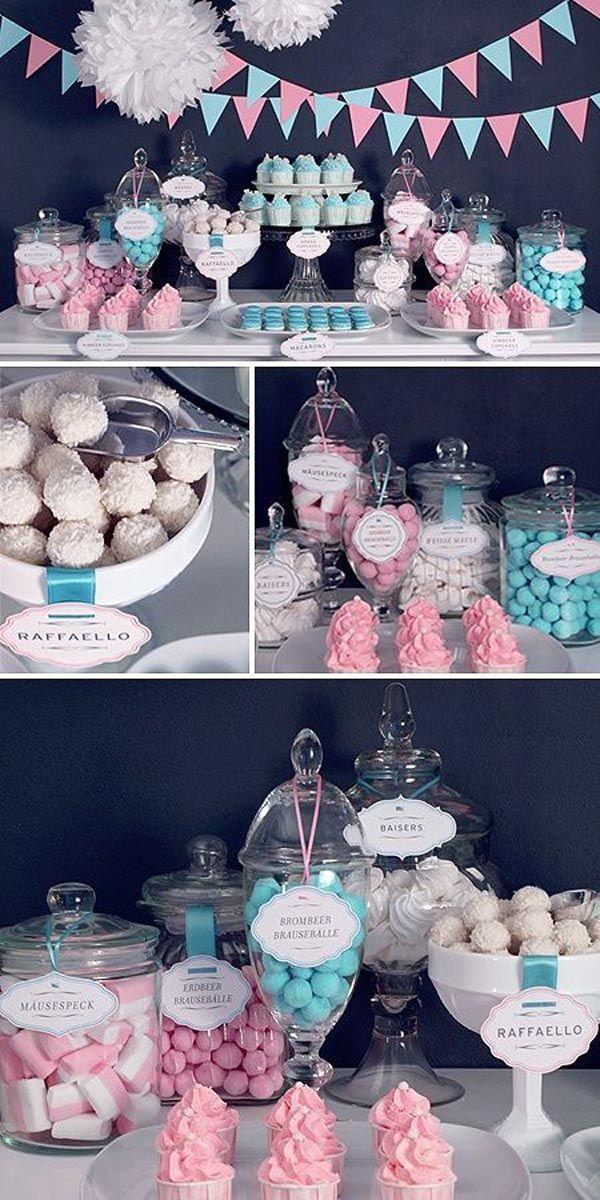 Hochzeit - Pink Candy / Dessert Tables