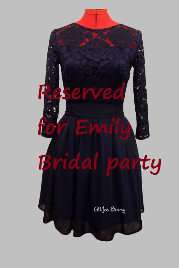 Wedding - Reserved for emily bridal party