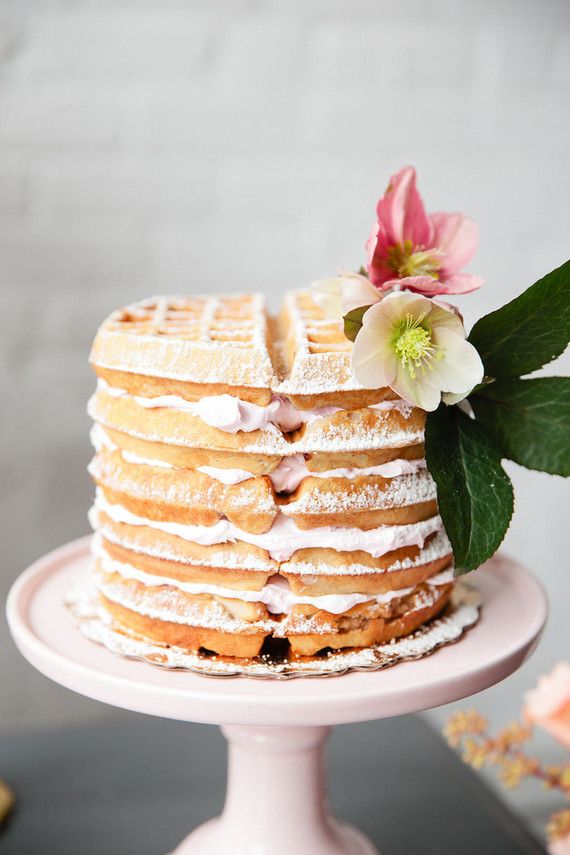 Wedding - Waffle Cake 