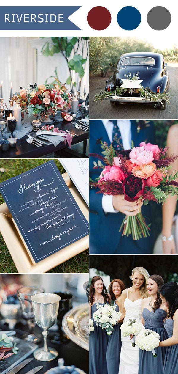 Hochzeit - Top 10 Fall Wedding Color Ideas For 2016 Released By Pantone