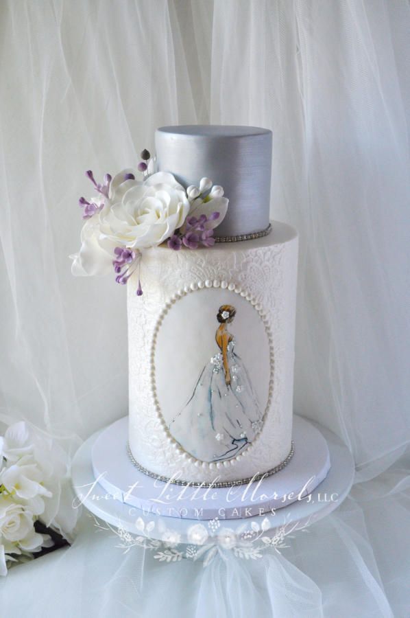 زفاف - Bridal Shower Cake