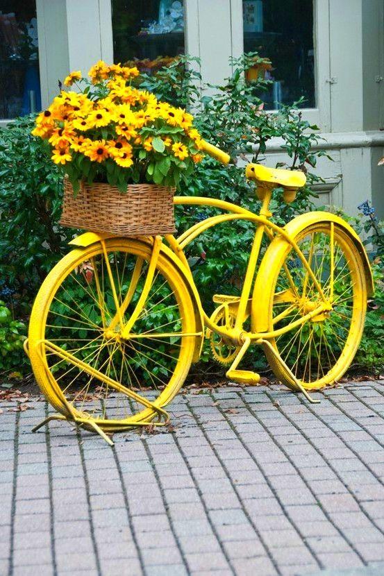 Wedding - Whimsical Bike Flowers