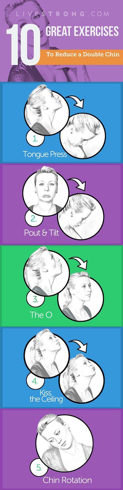Hochzeit - The 10 Best Exercises To Reduce A Double Chin