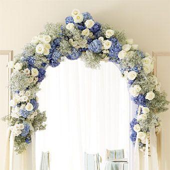 Mariage - Wedding Color Scheme: Blue And Cream