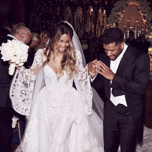 زفاف - They're Married! Ciara And Russell Wilson Tie The Knot In England – See The Photo
