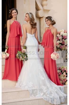 Hochzeit - Stella York Fit And Flare Wedding Dress With Sweetheart Neckline Style 6272