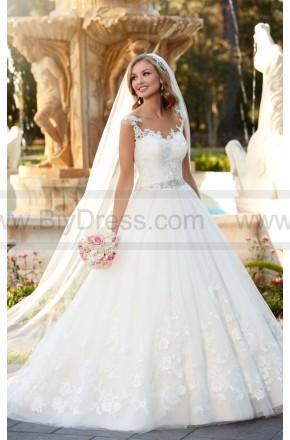 Wedding - Stella York Lace And Tulle Ball Gown Wedding Dress Style 6268