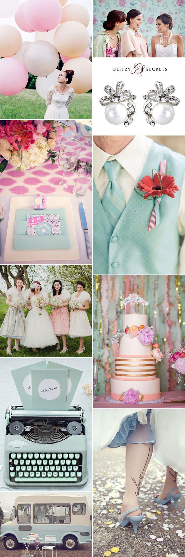 Mariage - Pastels And Petticoats: 1950s Wedding Ideas
