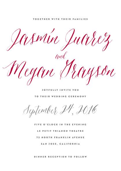 Mariage - Caprice wedding invitations