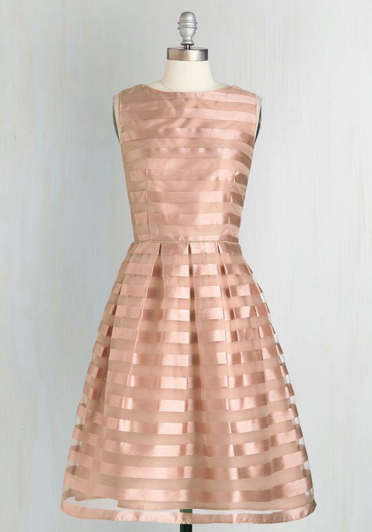 Mariage - Dinner And Romancing Dress In Blush