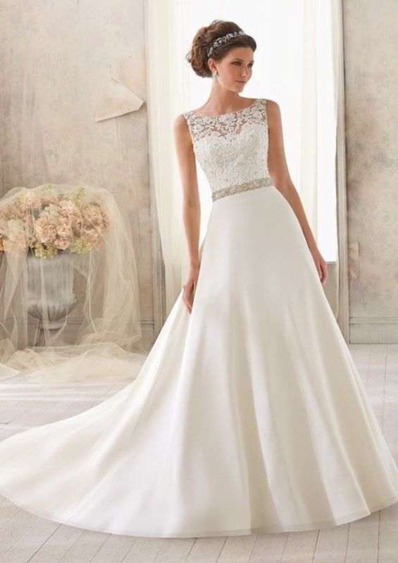 Mariage - New white ivory Wedding Dress Bridal Gown custom size 4 6 8 10 12 14 16 18 20 22