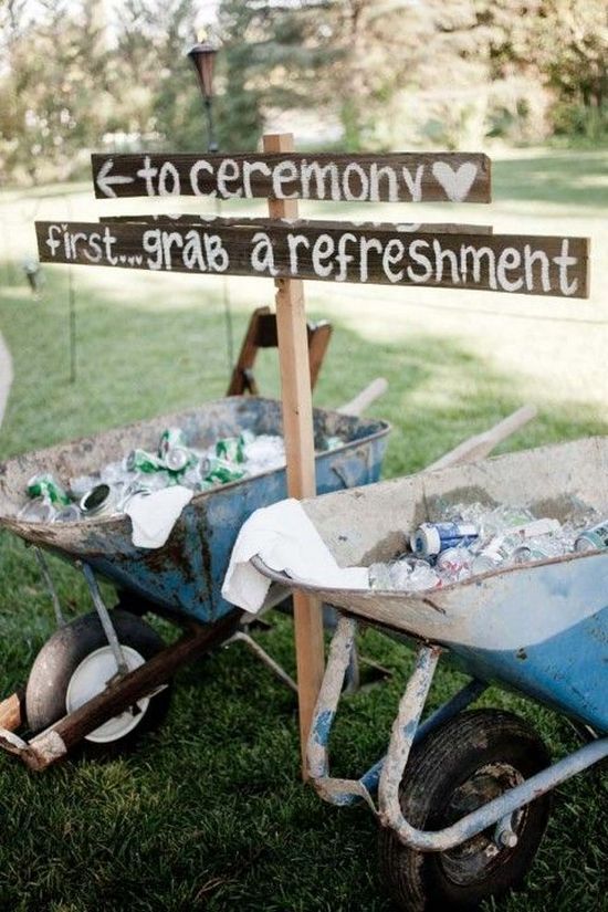 زفاف - 100 Clever Wedding Signs Your Guests Will Get A Kick Out Of