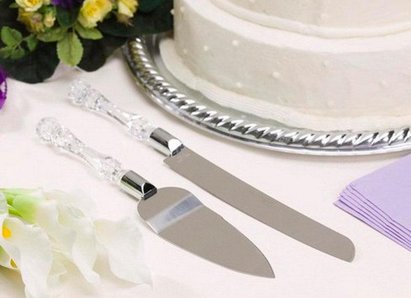 Mariage - READY TO SHIP Wedding Cake Cutting Set Cake Bridal Custom Cake Cutting Set Knife and Spatula Cake Serving Set Wedding Bridal Accessories