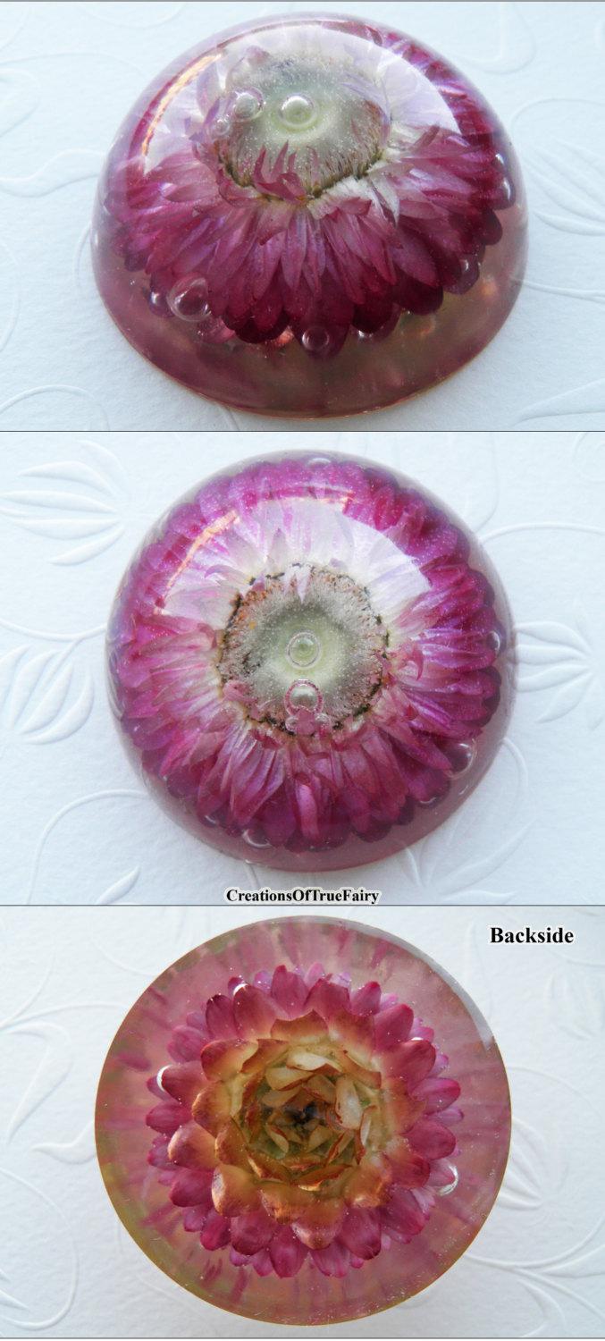 Свадьба - Home desk decor Purple botanical paperweight Small floral decoration Holiday favor birtday gift coworker best friend CreationsOfTrueFairy 52