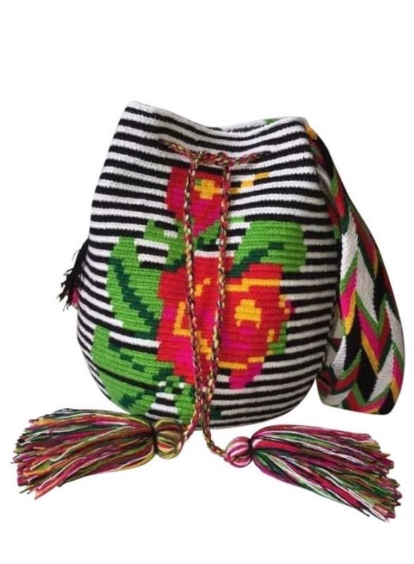 زفاف - Free Shipping MOCHILA WAYUU LARGE HANDMADE Colombian CROSSBODY SHOULDER BAG