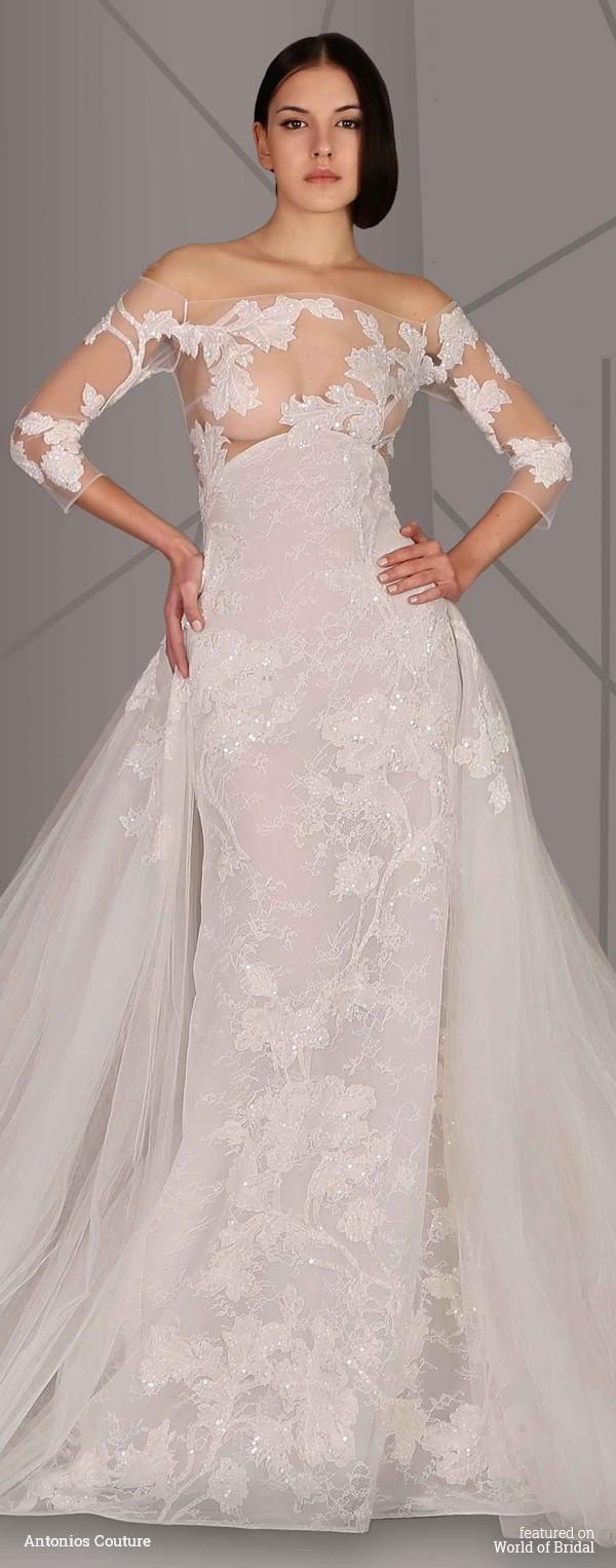 Hochzeit - Antonios Couture 2016 Wedding Dresses