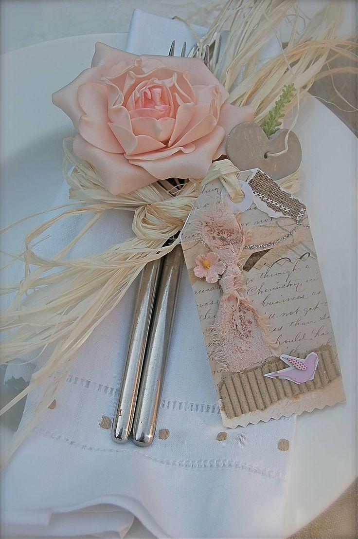 Hochzeit - Items Similar To VINTAGE Style Wedding Invitations Save The Date 1 SAMPLE Tag HANDMADE To Order On Etsy