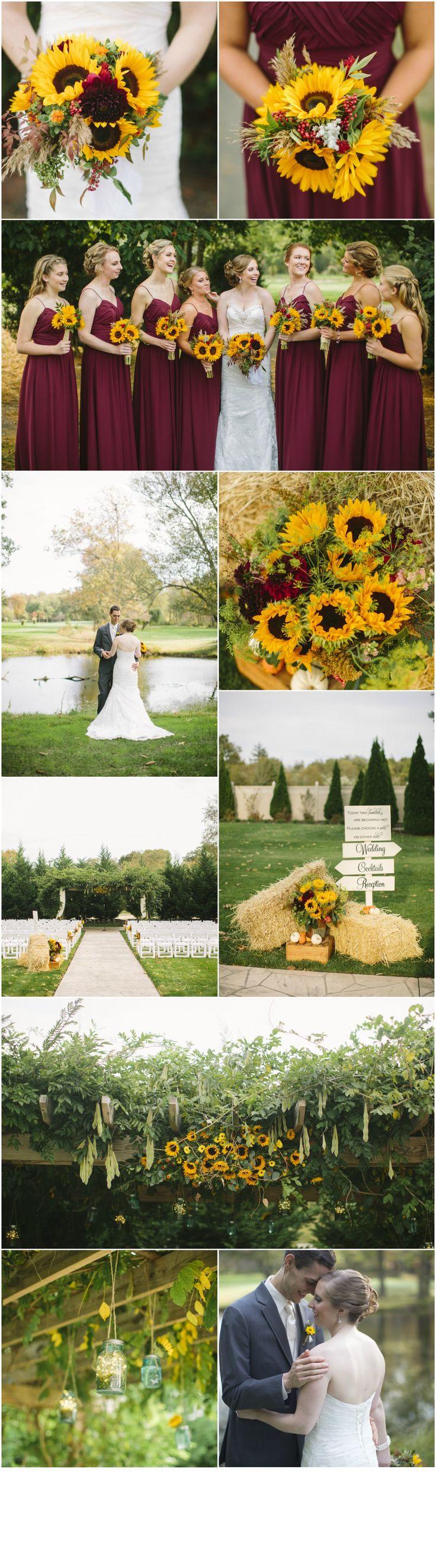 Mariage - South Jersey Wedding Florist: Amanda & Kevin At Eastlyn Golf Course