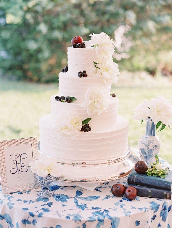 Wedding - Stunning White And Blue Maryland Wedding