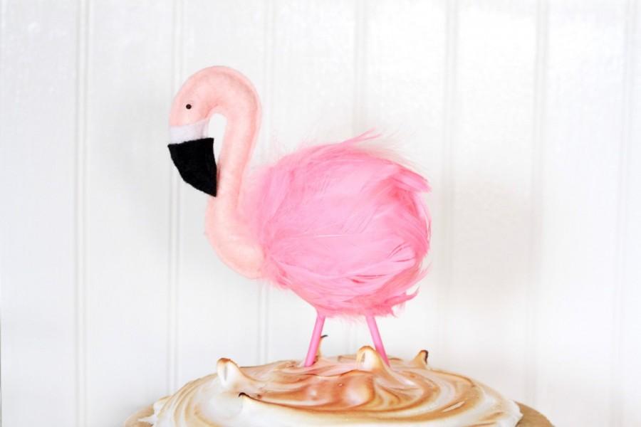Mariage - Flamingo Cake Topper - Florence
