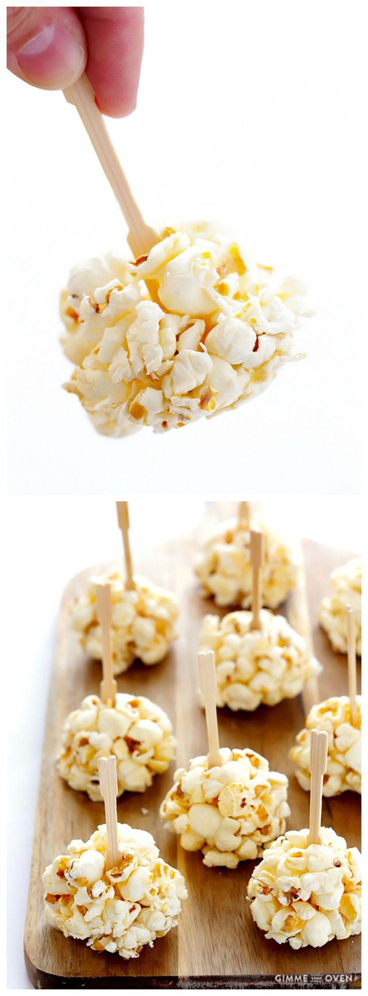 زفاف - Naturally-Sweetened Honey Popcorn Balls