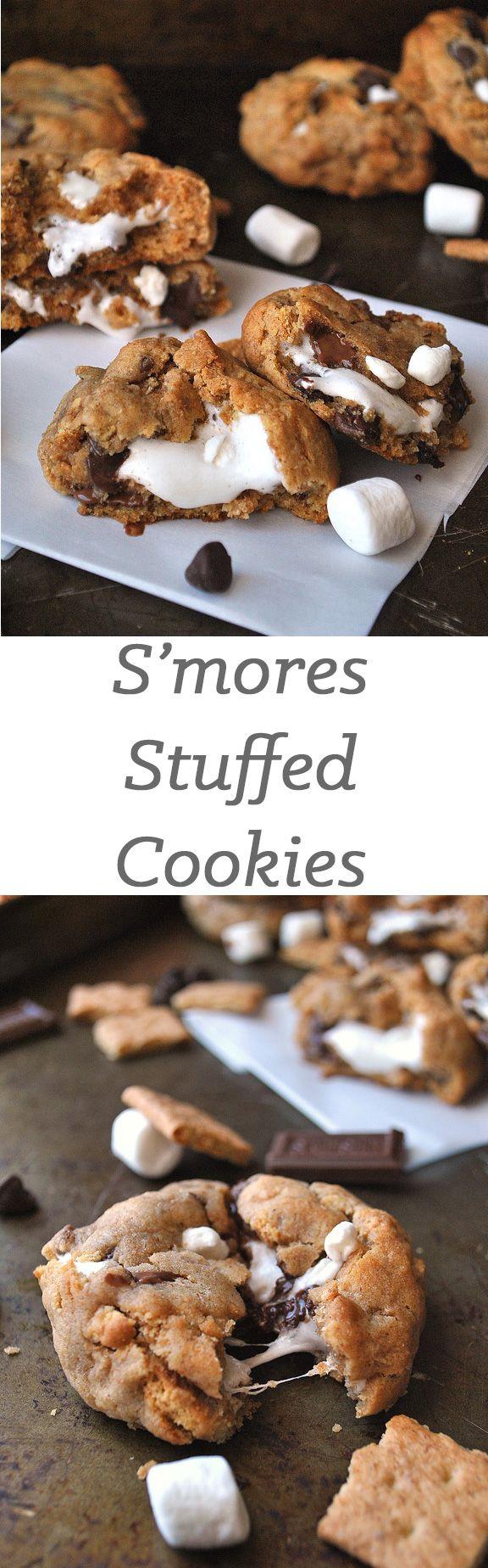 Mariage - S’Mores Stuffed Cookies
