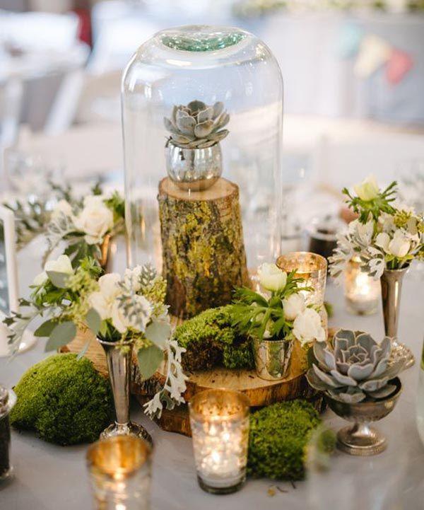 Свадьба - Bell Jar For Rustic Wedding