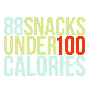 Mariage - 88 Unexpected Snacks Under 100 Calories