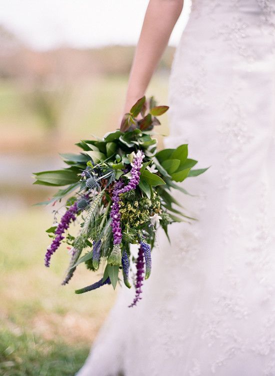 Свадьба - Green And Purple Fall Farm Wedding