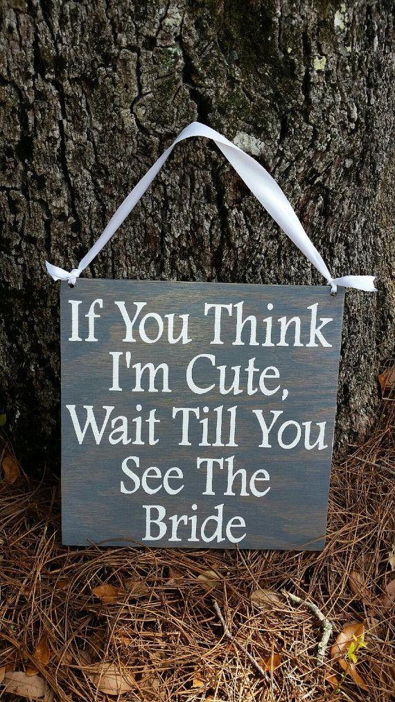 Wedding - Ring Bearer Signs/ Ringbearer Sign/Flower Girl Signs/Wedding Entrance/Wedding Ceremony Prop/Wedding Sign/Rustic Wedding/Country Wedding