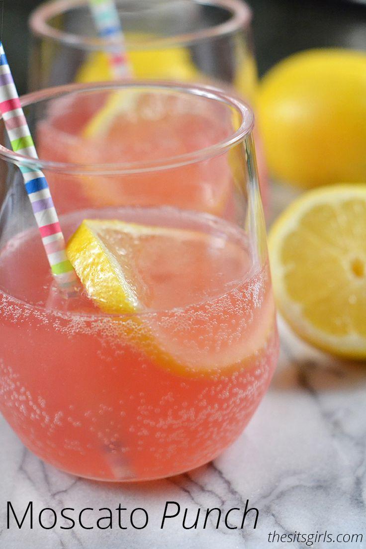 Wedding - Moscato Pink Punch Recipe