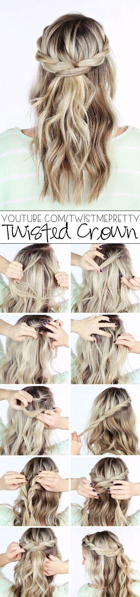 Wedding - 18 Pinterest Hair Tutorials You Need To Try