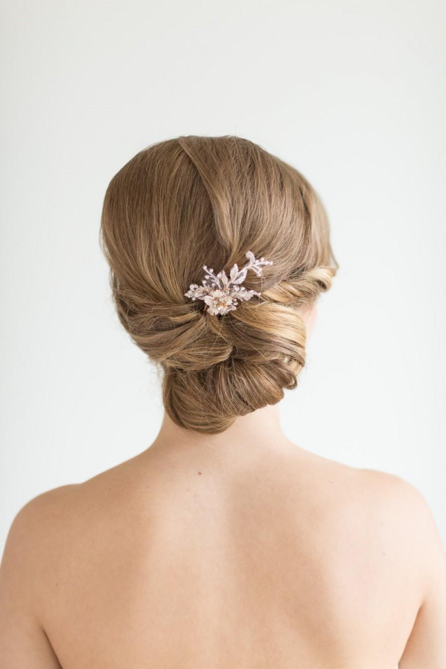 Wedding - Wedding Hair Pins, Bridal Hair Pins, Flower Wedding Hair Pins